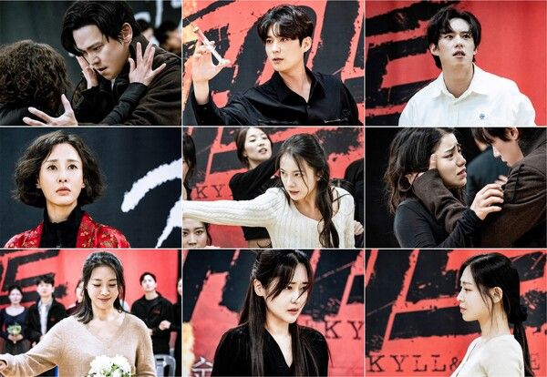 뮤지컬 '지킬앤하이드' 20주년 연습 현장. 사진=오디컴퍼니(주)