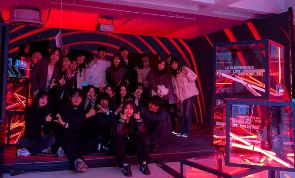 사진=LG전자 대학생 팝업갤러리