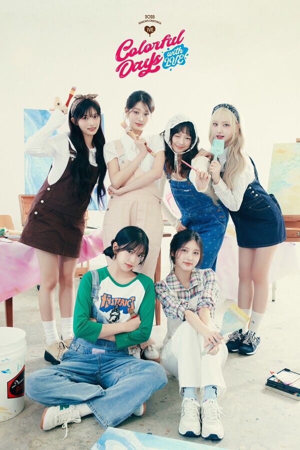 그룹 아이브 2025 시즌 그리팅. 사진=스타쉽엔터테인먼트