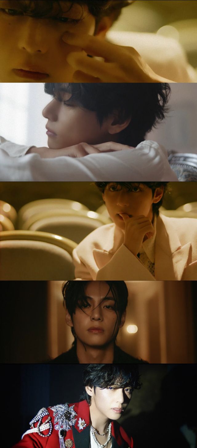 사진=방탄소년단 뷔 'Winter Ahead' 뮤비 캡처