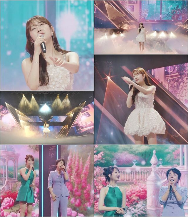 '한일톱텐쇼' 전유진. 사진=크레아스튜디오