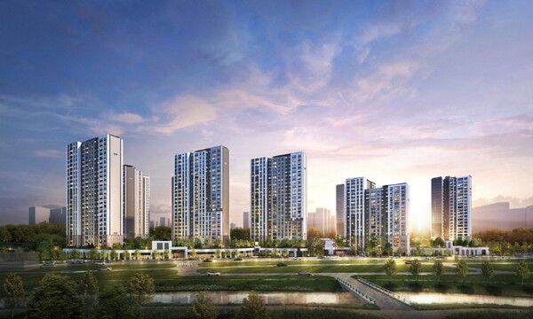 사진='e편한세상 내포 퍼스트드림' 투시도