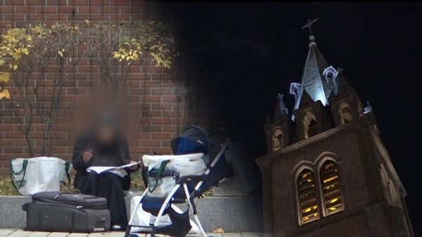 거리 위의 루치아. 사진=궁금한 이야기&nbsp;Y