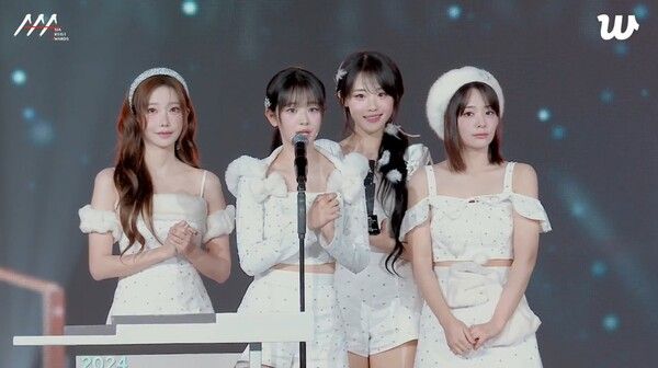 QWER. 사진='AAA 2024'