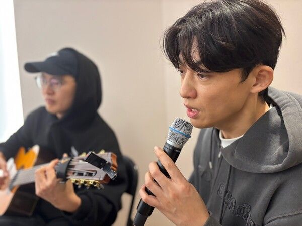 신승태 단독 콘서트 연습 모습. 사진=드림 오브 베스트