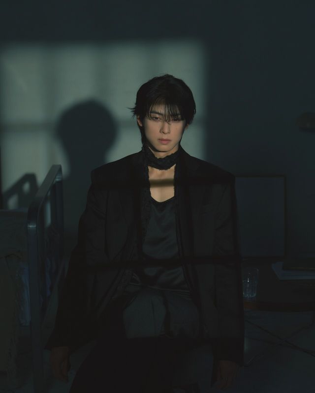 차은우 첫 솔로 앨범. 사진=판타지오