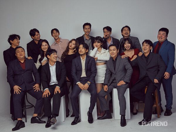 연극 '킬러가 온다' 출연진. 사진=픽스트랜드