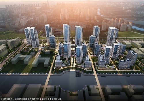 사진=송도자이풍경채 그라노블 조감도