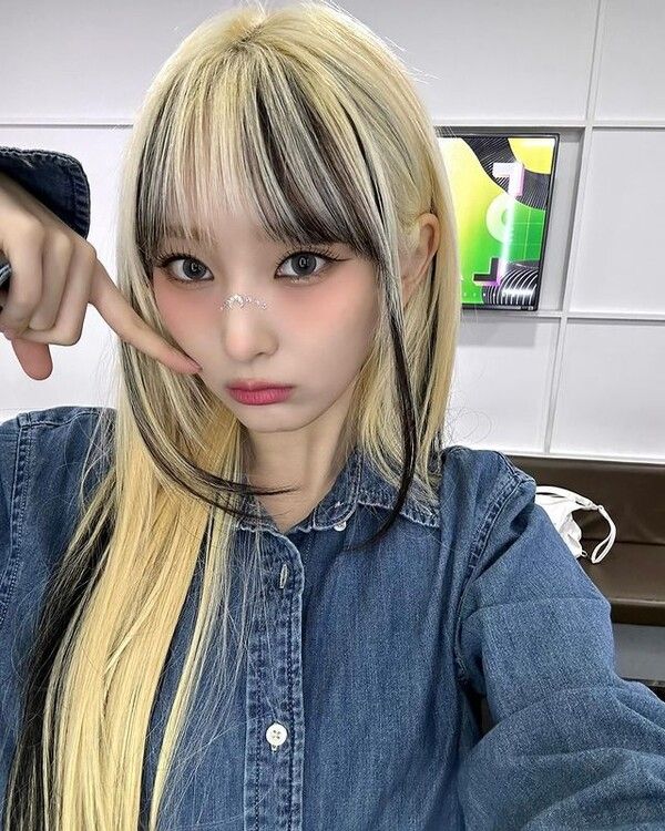 그룹 아이칠린 초원. 사진=아이칠린 SNS