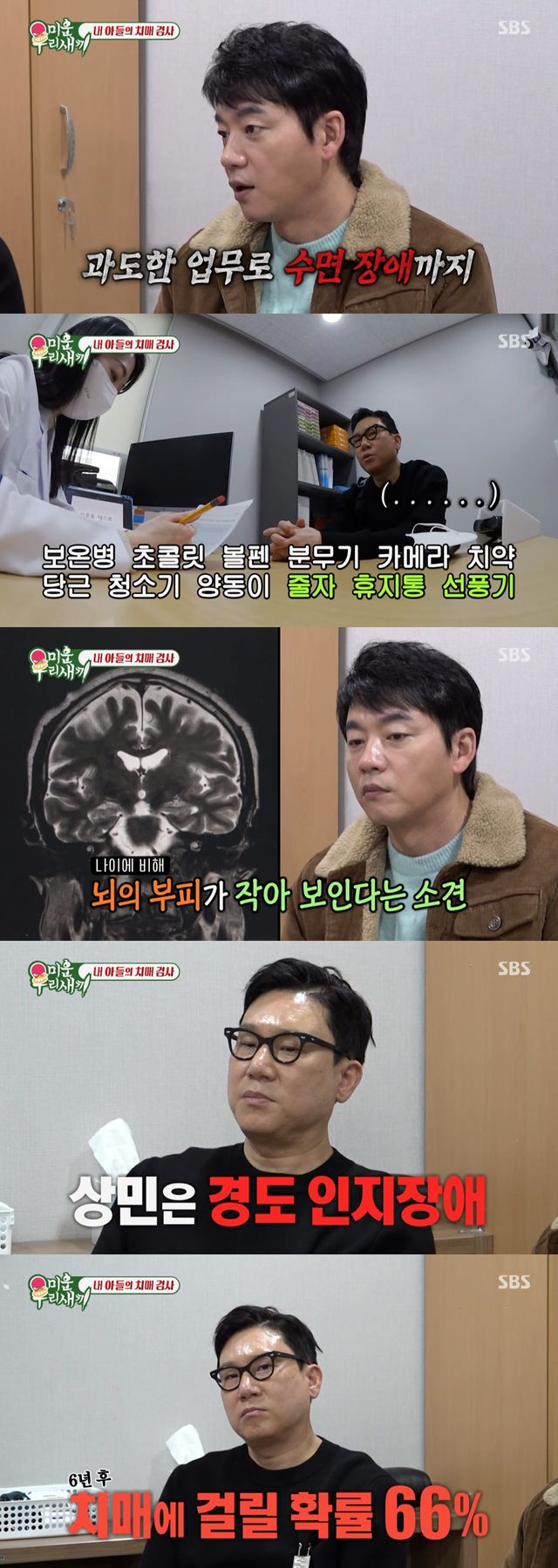 '미운우리새끼'. 사진=SBS