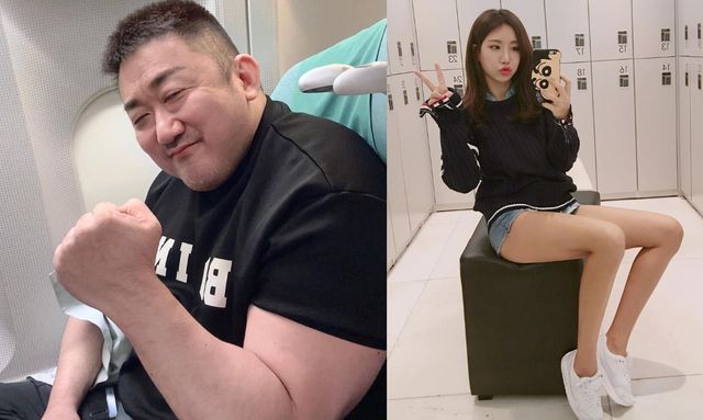 사진=마동석-예정화 부부.