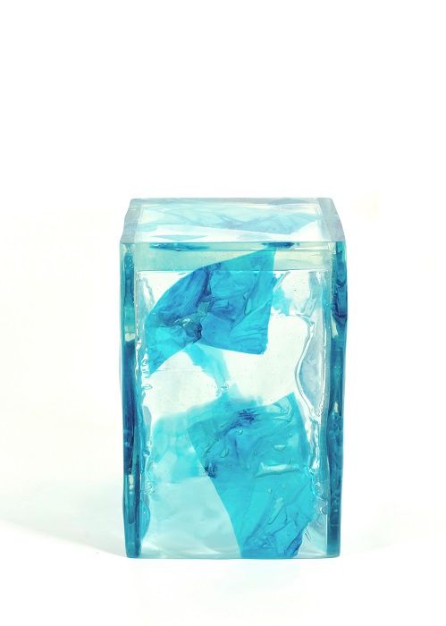 탄탄한 경계, 해방된 성장1(1)_29,29,43(cm)_에폭시 레진_ 2024