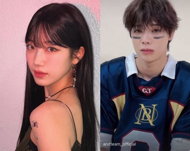 사진=르세라핌 카즈하-앤팀 케이 SNS