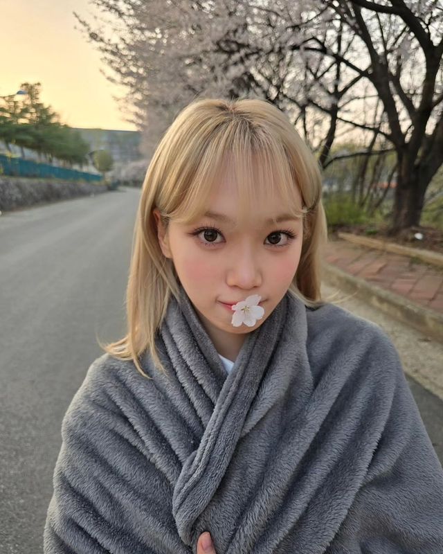 르세라핌 김채원. 사진=김채원 인스타그램