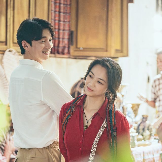 '원더랜드'에서 처음 호흡을 맞추는 배우 공유와 탕웨이. 사진=에이스메이커무비웍스