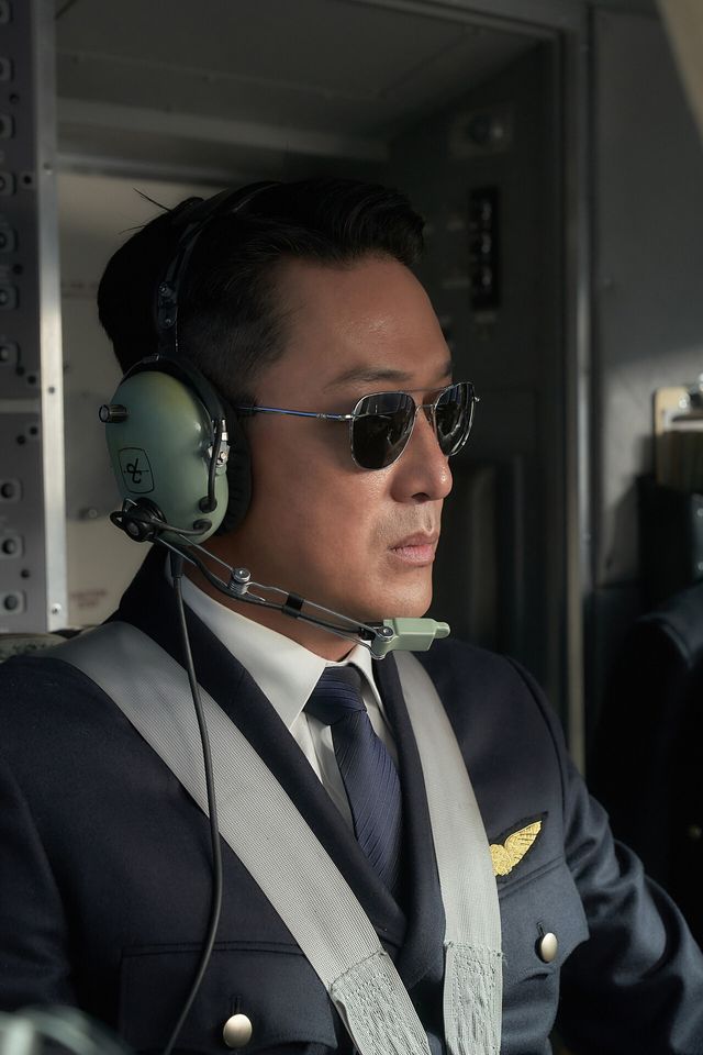 '하이재킹' 하정우. 사진=(주)키다리스튜디오/소니픽쳐스