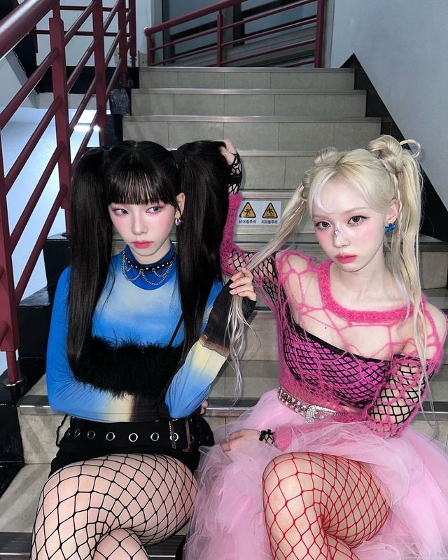 에스파 카리나, 윈터. 사진=카리나 인스타그램