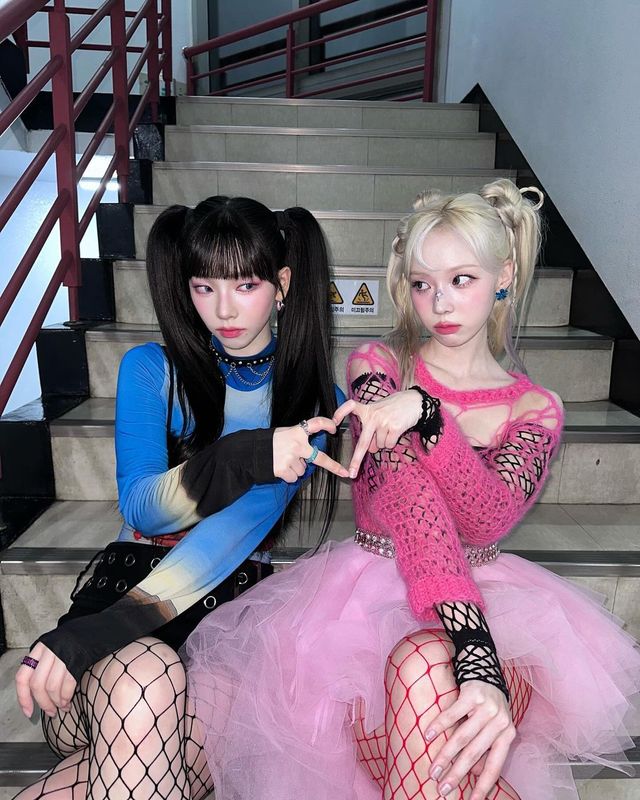 에스파 카리나, 윈터. 사진=카리나 인스타그램