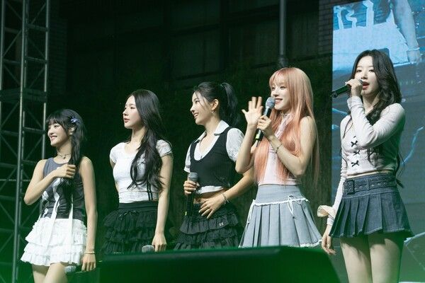 (여자)아이들 건국대학교 축제. 사진=큐브엔터테인먼트