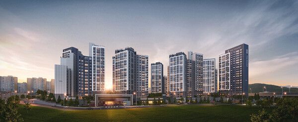 사진=포스코이앤씨 ‘더샵 신부센트라’ 투시도