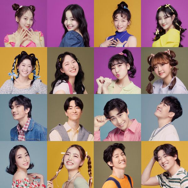 뮤지컬 아이스쇼 'G-SHOW : THE LUNA' 캐스팅 포스터&nbsp;. 사진=㈜라이브아레나[첫째 줄] 안소현, 임은수, 김다민, 정지윤[둘째 줄] 고순정, 김예리, 노채은, 유인서[셋째 줄] 김준식, 김보근, 권민수, 곽영철[넷째 줄] 채지영, 홍혜린, 황성준, 노주현