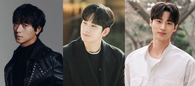 사진=배우 강동원, 김수현, 변우석
