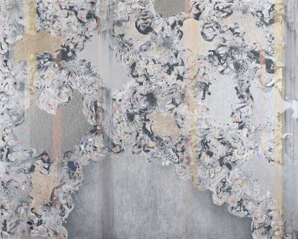 this is THE story_2310, 162.2x130.3cm, mixed media on canvas, 2023