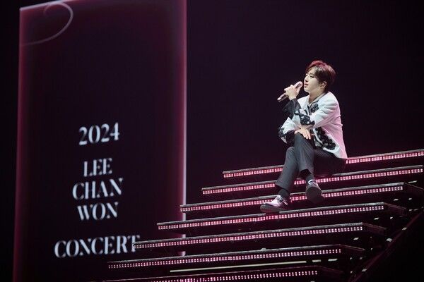 이찬원 닥독 콘서트 '찬가' 공연 모습. 사진=대박기획