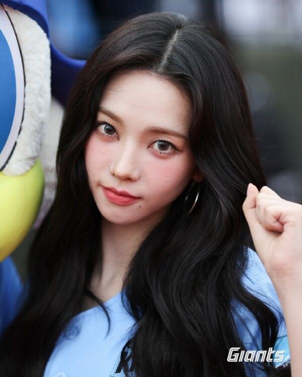 에스파 카리나. 사진=롯데자이언츠