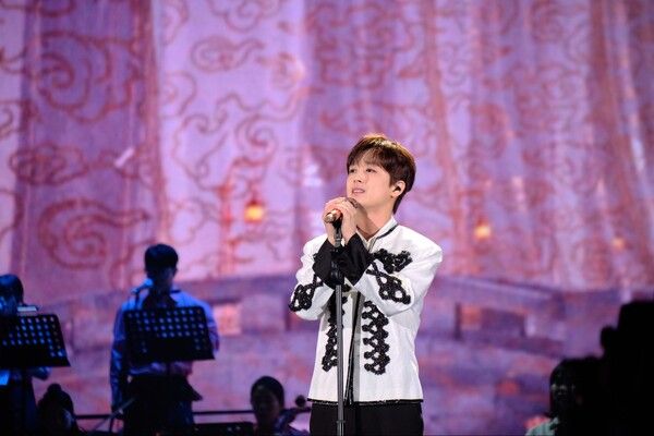 이찬원 닥독 콘서트 '찬가' 공연 모습. 사진=대박기획