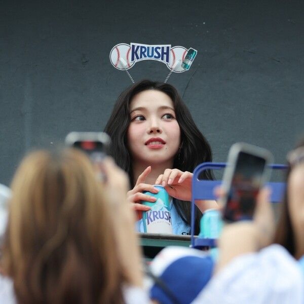 에스파 카리나. 사진=롯데자이언츠