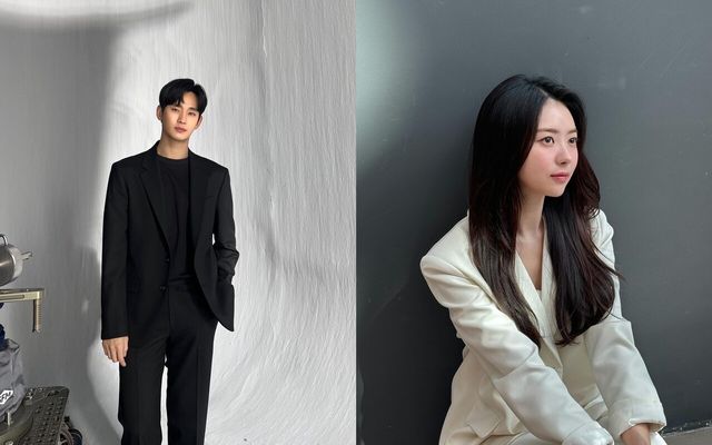 김수현, 임나영. 사진=김수현, 임나영 인스타그램