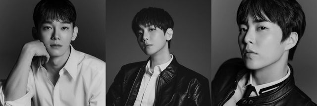 첸, 백현, 시우민. 사진=INB100 공식 인스타그램