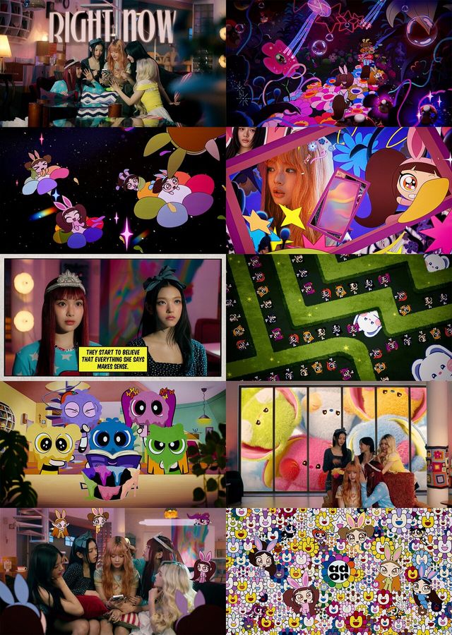 뉴진스 'Right Now' 뮤직비디오 캡처. 사진=어도어