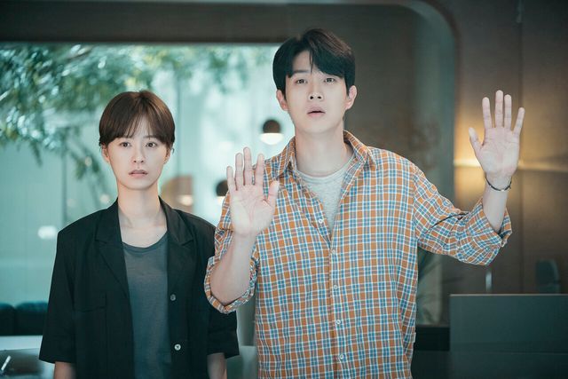 '원더랜드' 스틸(정유미-최우식). 사진=에이스메이커무비웍스