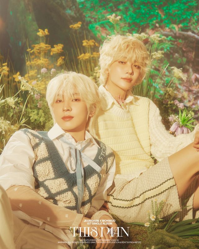 세븐틴 정한X원우. 사진=플레디스 엔터테인먼트