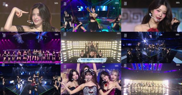 아이브. 사진='2024 SBS 가요대전 SUMMER' 방송 캡처