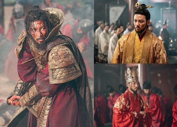 티빙 오리지널 시리즈 '우씨왕후' 지창욱, 눈빛만으로 사방을 압도하는 왕의 카리스마. 사진=티빙 '우씨왕후'