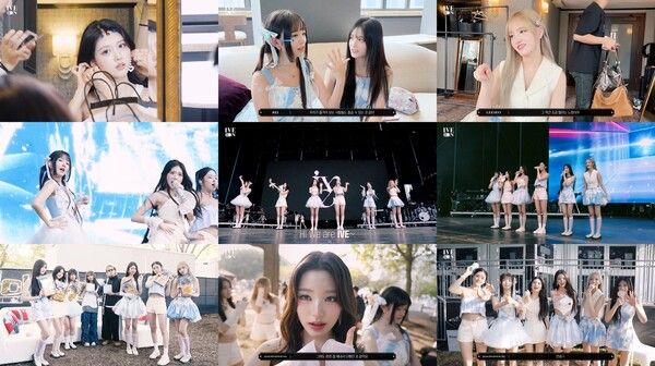 아이브_유튜브 _롤라팔루자_ 비하인드 영상 캡처 이미지. 사진=스타쉽엔터테인먼트