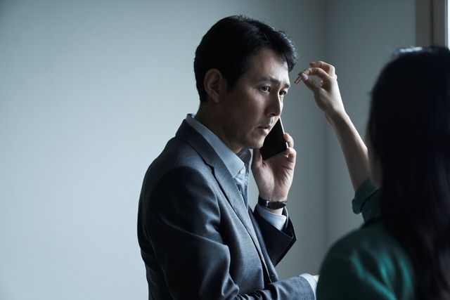 '리볼버' 특별출연 정재영, 이정재, 전혜진. 사진: 플러스엠 엔터테인먼트