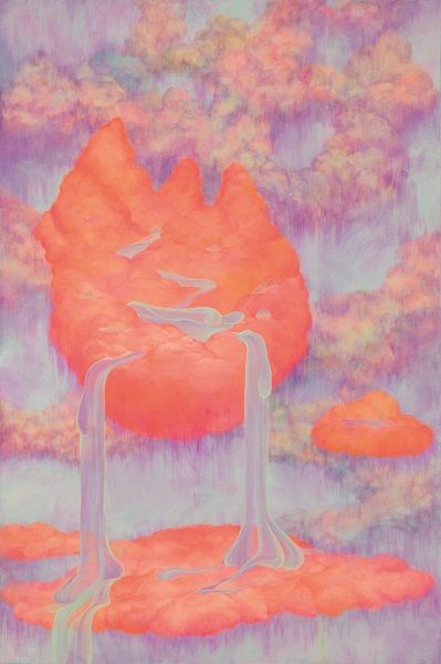 도원경 #4, Acrylic gouache on canvas, 162.2×112.1cm, 2022