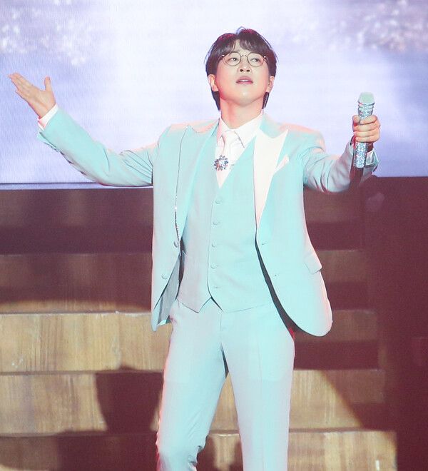 가수 안성훈. 미스터트롯2 진선미 서울공연. 사진=밝은누리