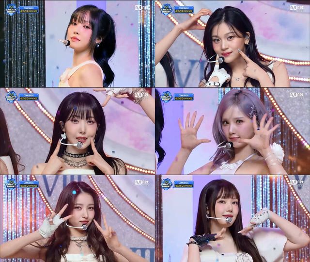 '엠 카운트 다운' 여자친구. 사진=Mnet