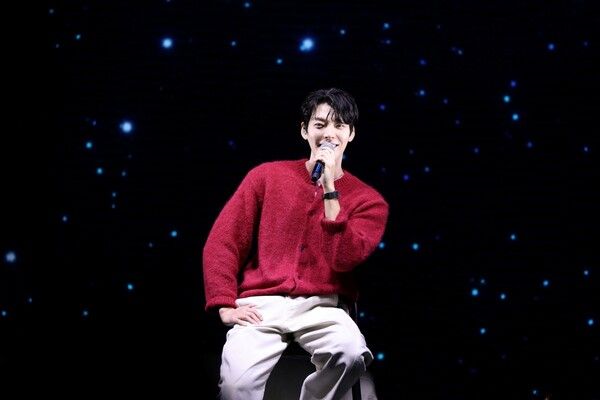 김우빈 팬미팅. 사진=에이엠엔터테인먼트