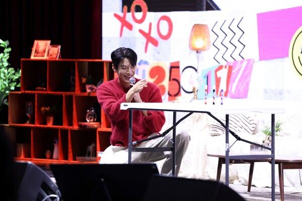 김우빈 팬미팅. 사진=에이엠엔터테인먼트