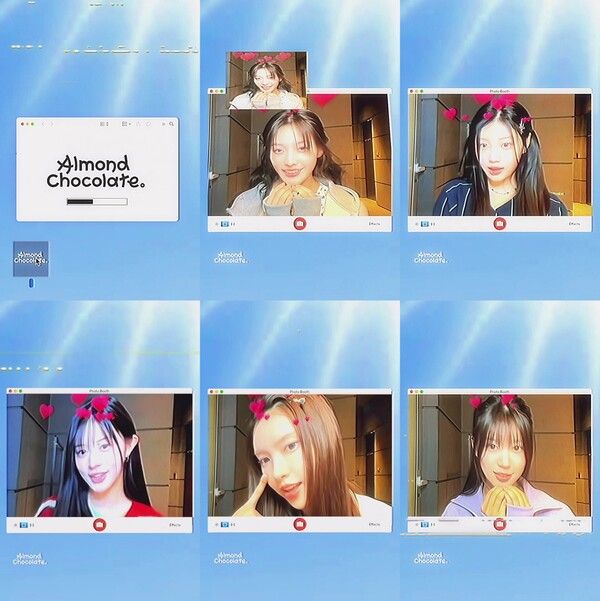사진=아일릿_Almond Chocolate_틱톡 선공개 캡처