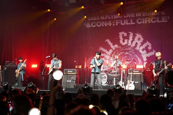 엔플라잉 '&CON4 : FULL CIRCLE' 유럽투어. 사진=CONTENTSX