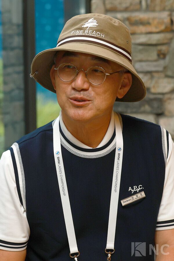 허명호 파인비치 골프링크스 대표. 사진=뉴스컬처 김규빈 기자