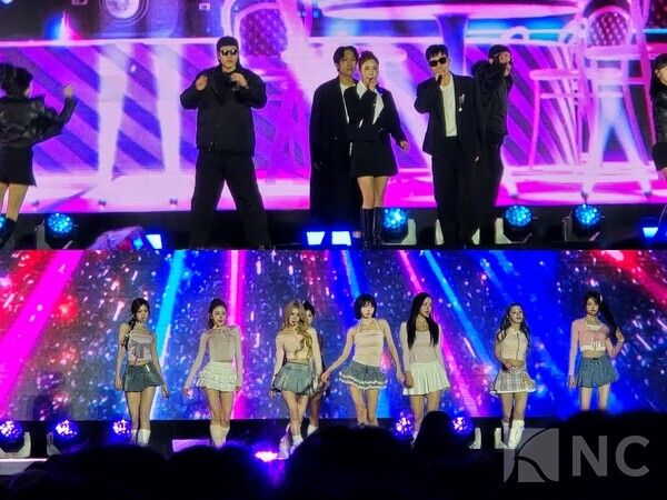 지난 19일 서울 마포구 상암문화광장에서는 MBC '버추얼라이브 페스티벌 with 쿠팡플레이'(VLF) 2일차 공연이 펼쳐졌다.