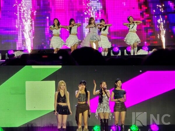 지난 19일 서울 마포구 상암문화광장에서는 MBC '버추얼라이브 페스티벌 with 쿠팡플레이'(VLF) 2일차 공연이 펼쳐졌다.